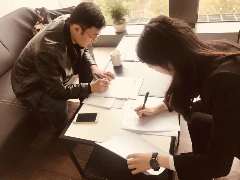 熱烈祝賀蓋總簽約創(chuàng)綠家煙臺市區(qū)級代理！