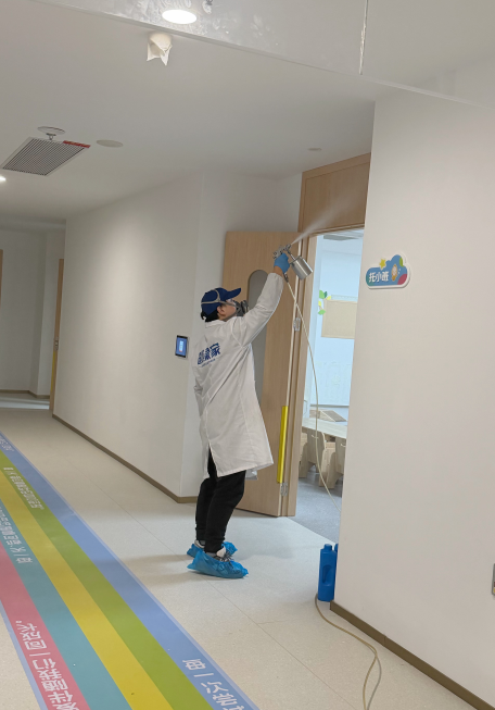 杭州西湖婦幼中心托育園1400㎡除醛案例